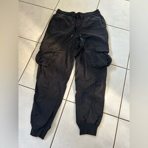 lululemon athletica Black Cargo Joggers